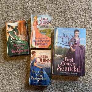 Julia Quinn Rokesbys (Bridgerton prequels) Books 1-4